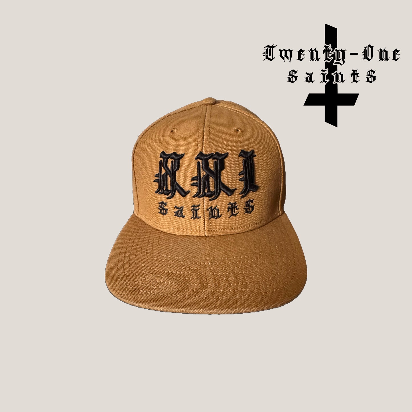 XXI Saints Snapback - Signature Logo (3D Embroidery)