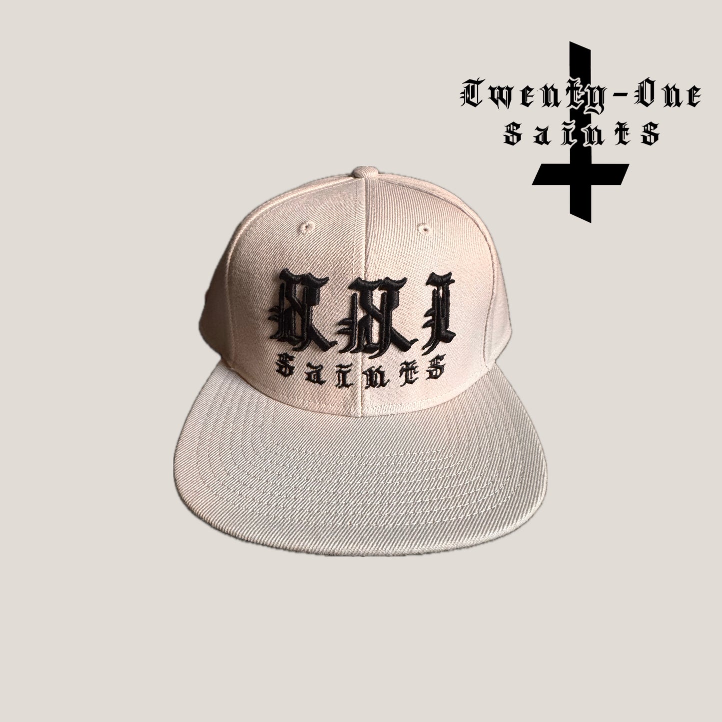 XXI Saints Snapback - Signature Logo (3D Embroidery)