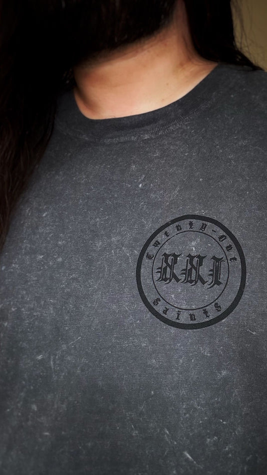 From The Shadows T-Shirt - Stone Washed Black