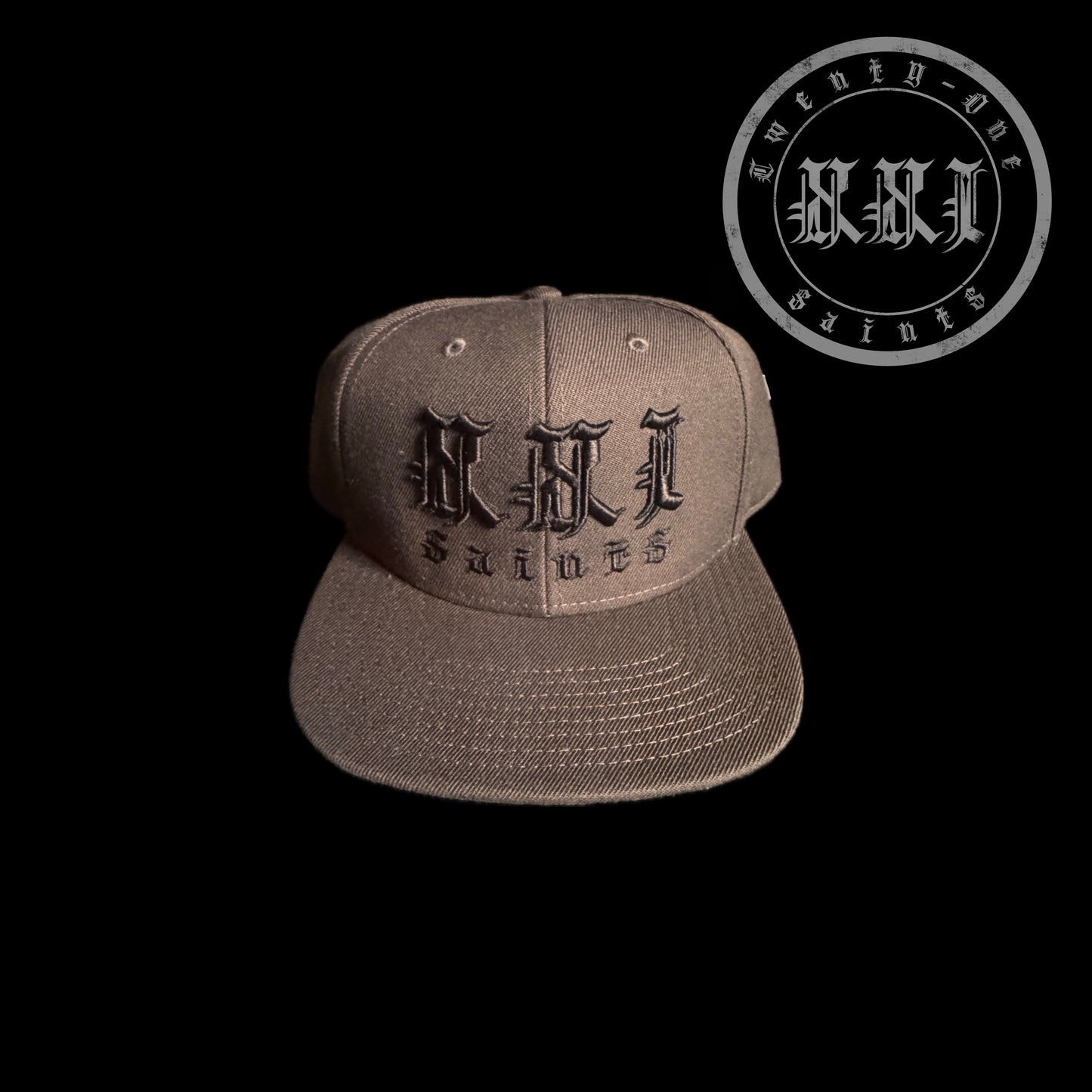 XXI Saints Snapback - Signature Logo (3D Embroidery)