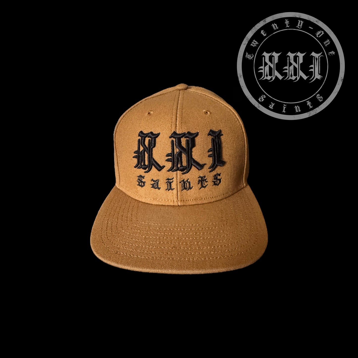 XXI Saints Snapback - Signature Logo (3D Embroidery)