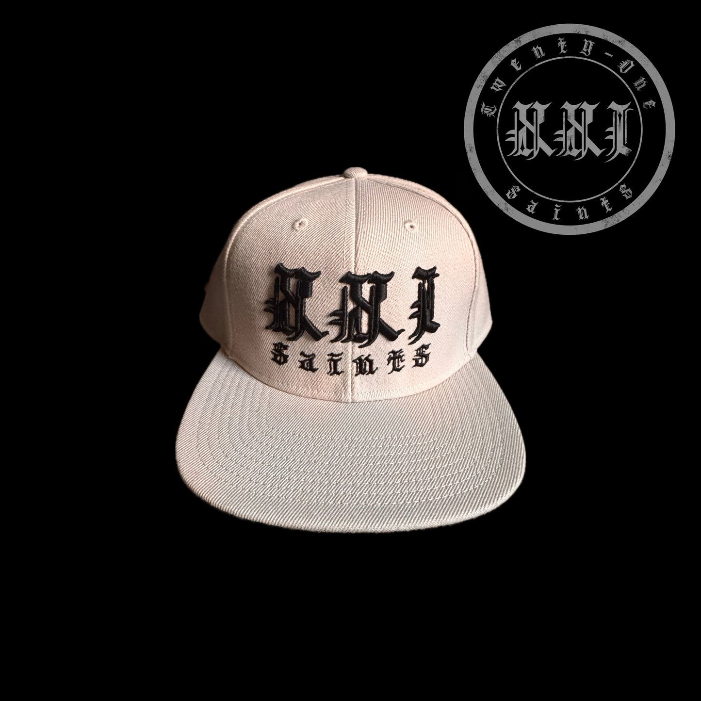 XXI Saints Snapback - Signature Logo (3D Embroidery)