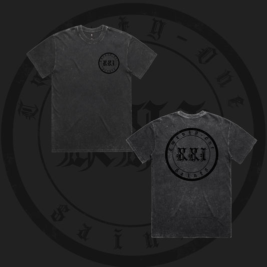 From The Shadows T-Shirt - Stone Washed Black